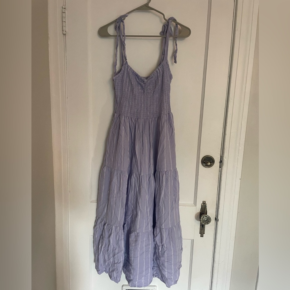 Madewell Lucie tie strap dress MEDIUM